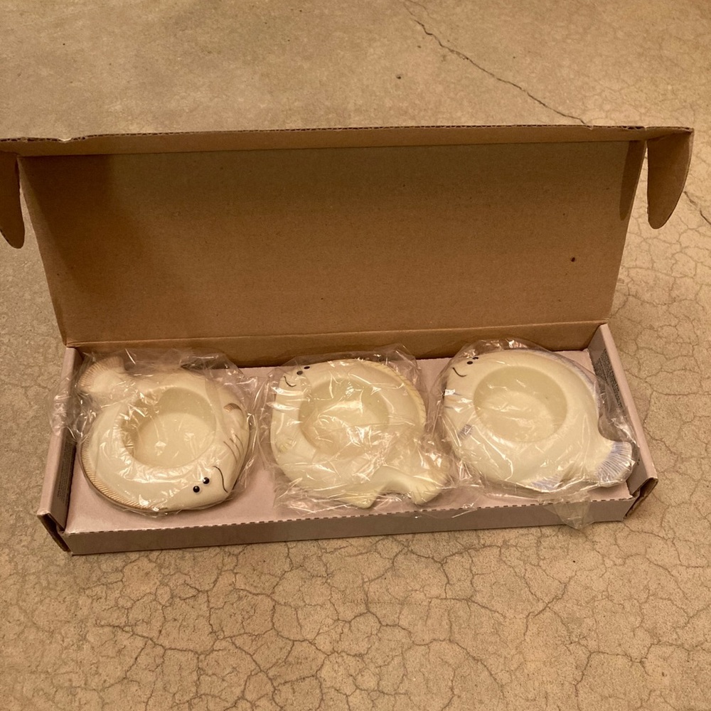 PartyLite Aqua Pals Tealight Holders